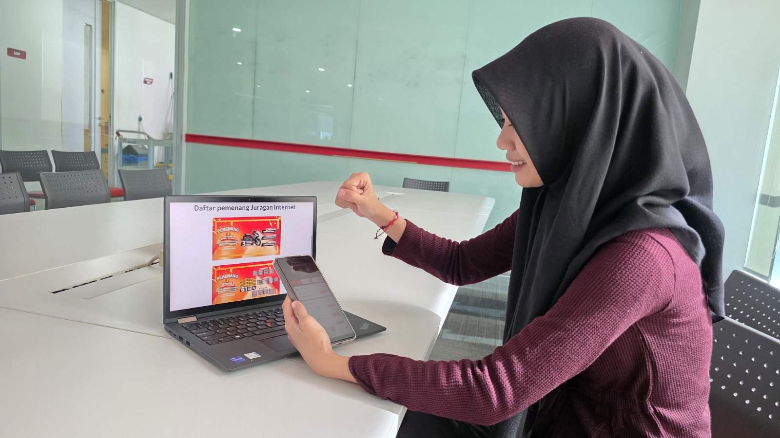 Telkomsel Umumkan Pemenang Program Juragan Internet di Area Sumatera
