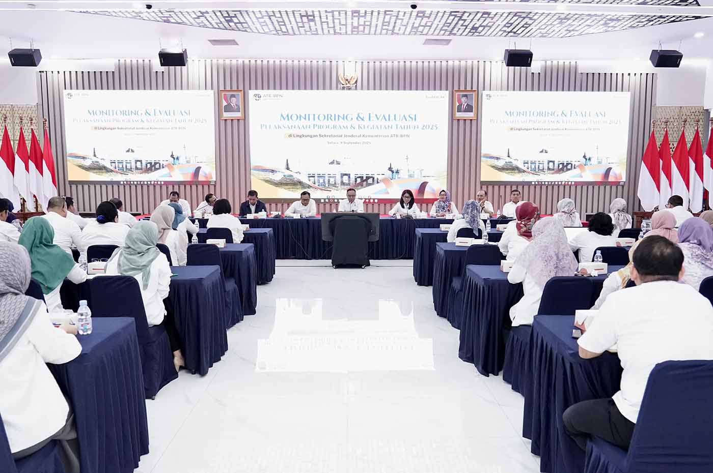 Kementerian ATR/BPN Gelar Monev Pelaksanaan Program dan Kegiatan 2025