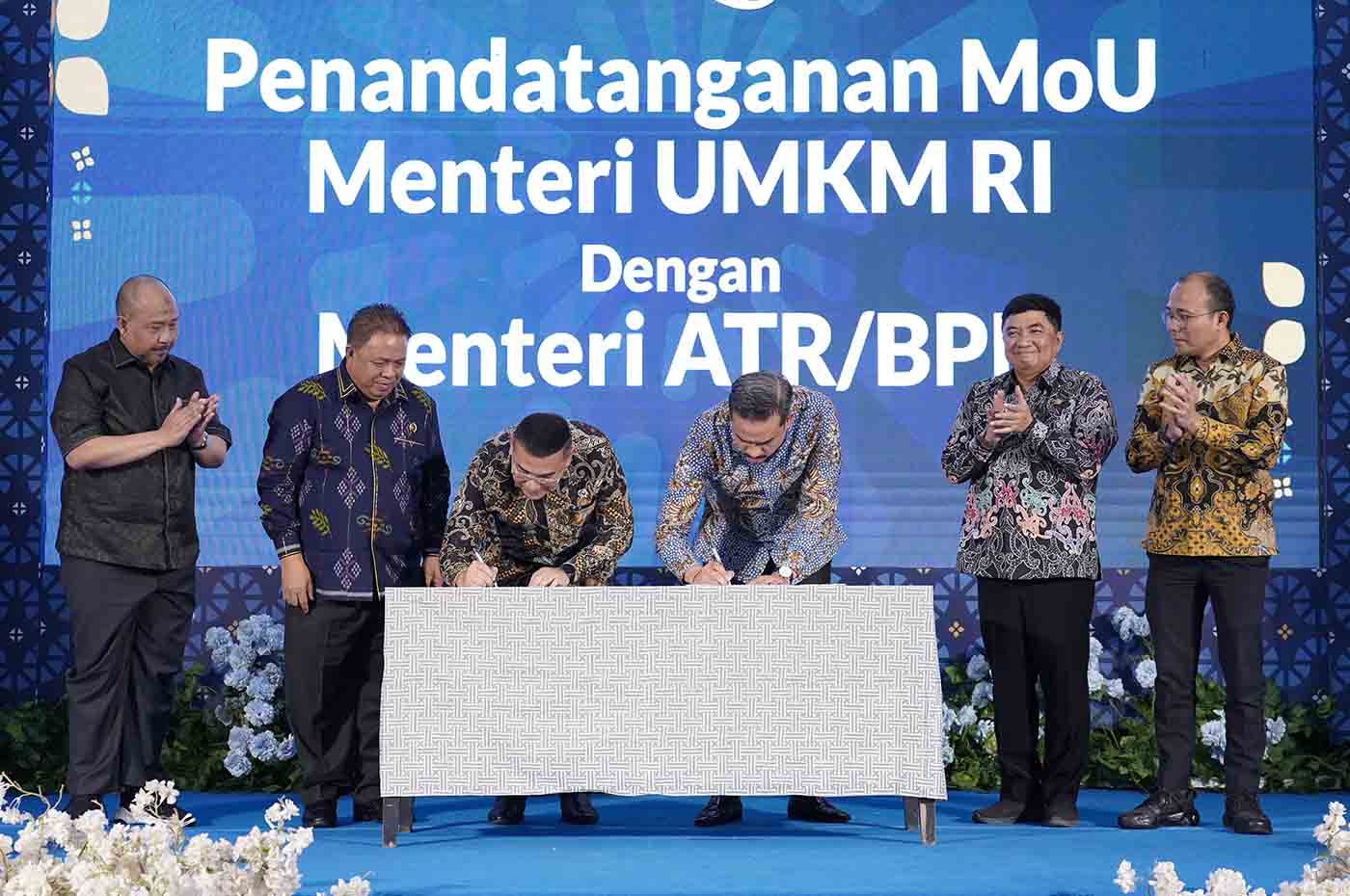 ATR/BPN Gandeng Kementerian UMKM, Sertipikat Tanah Kini Bisa Jadi Modal Usaha