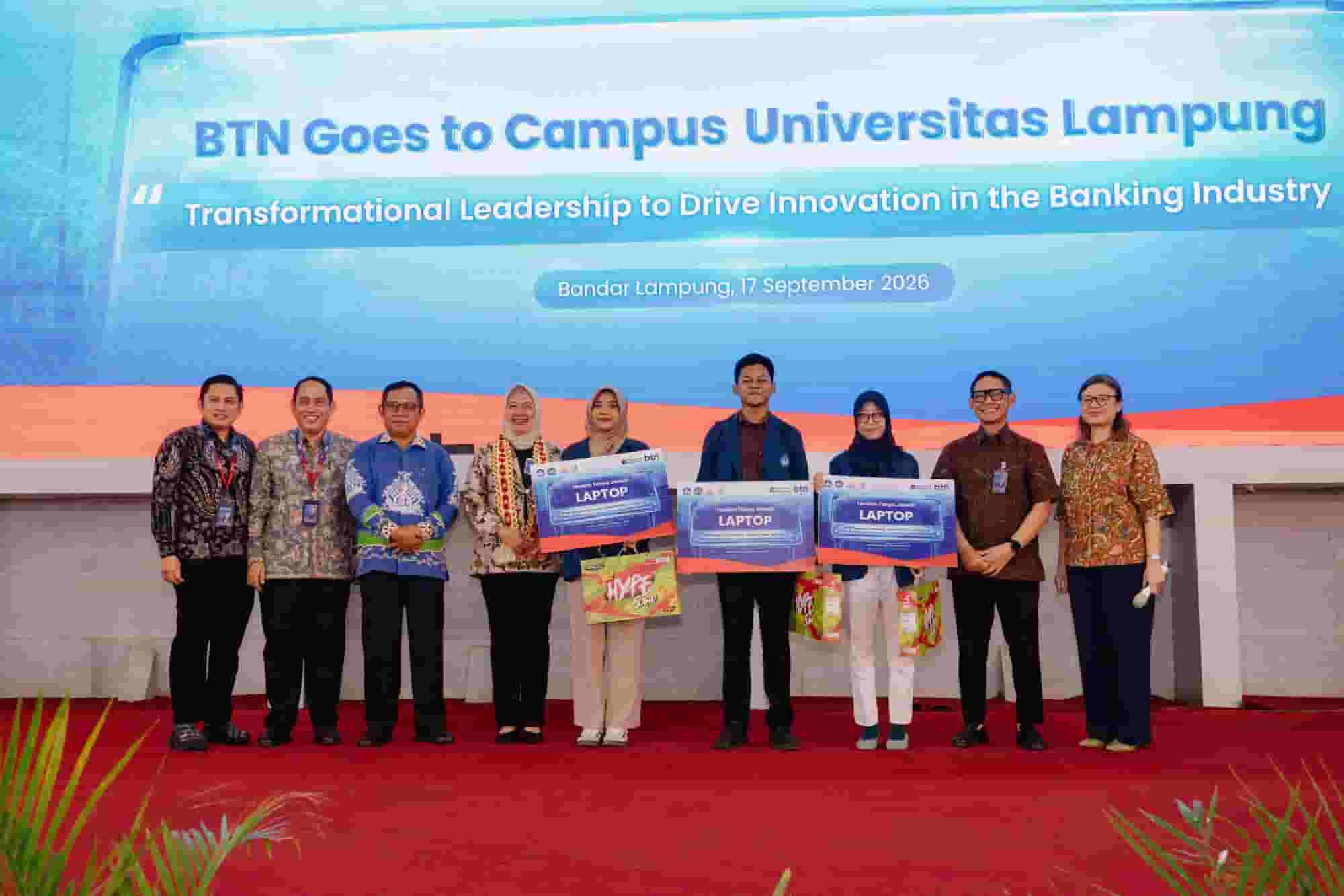BTN Dorong Mahasiswa Unila Bijak Manfaatkan AI Hadapi Perubahan Dunia Kerja