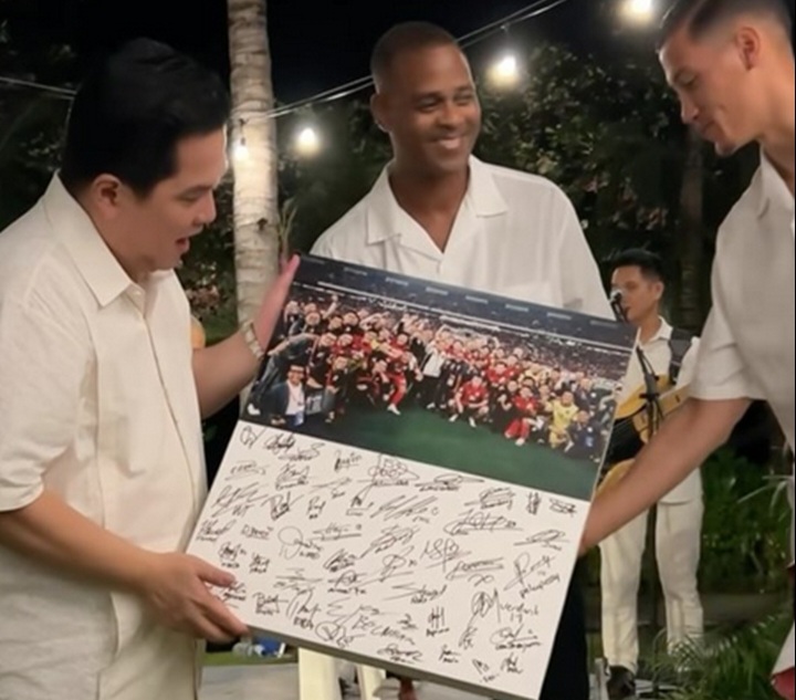 Rayakan Ultah Erick Thohir, Kluivert Janjikan 3 Poin Saat Melawan China