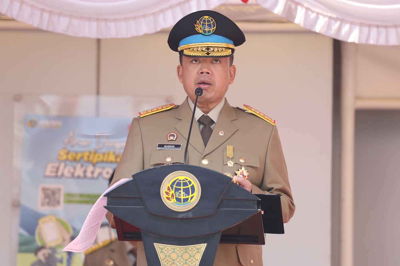 Upacara HANTARU 2025, Kementerian ATR/BPN Angkat Tema Tanah Terjaga Ruang Tertata
