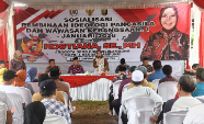 DPRD Provinsi Lampung Dapil I Bandar Lampung Gelar Sosialisasi Pembinaan Ideologi Pancasila
