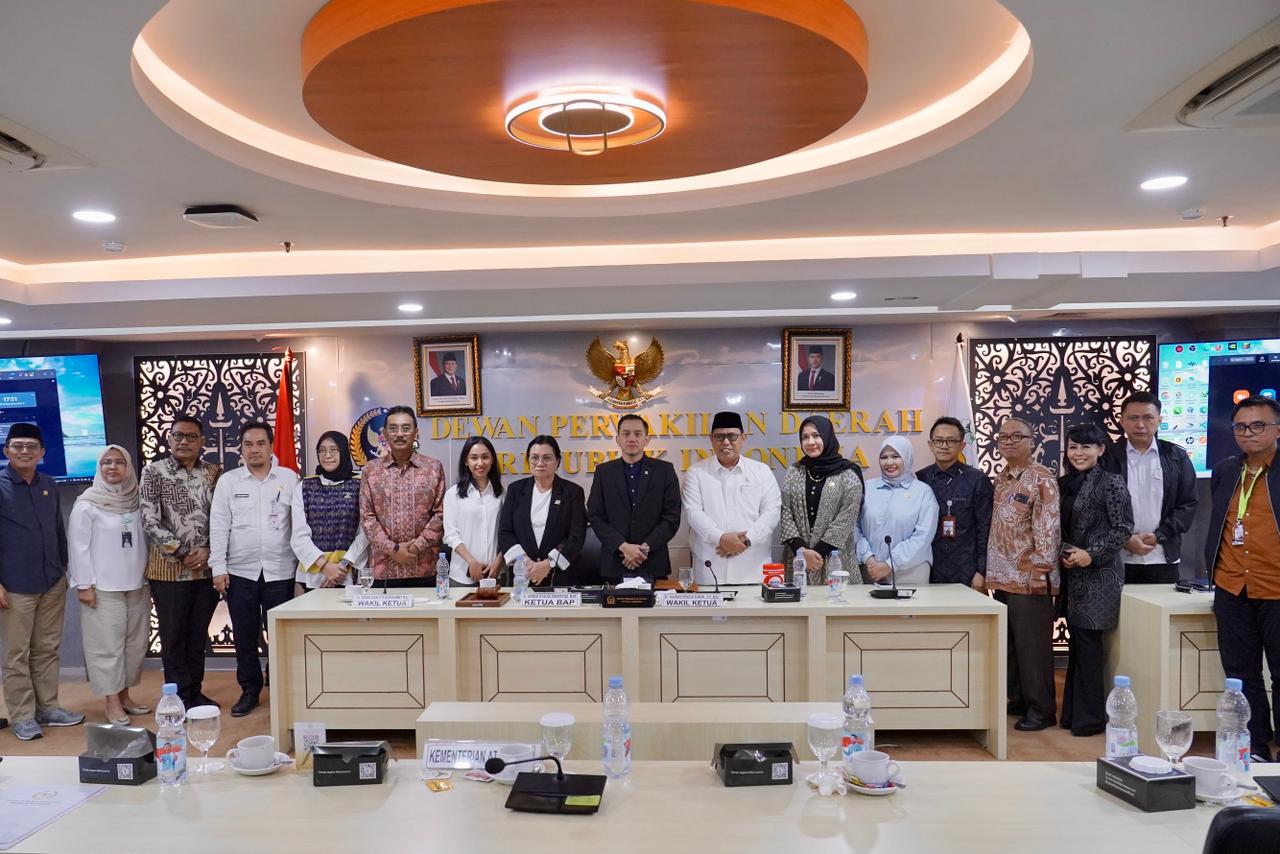 Kementerian ATR/BPN Bahas Penyelesaian Pengaduan Konflik Agraria Bersama BAP DPD RI