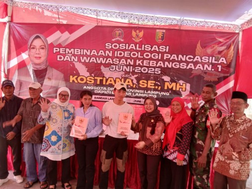 Kostiana Ajak Masyarakat Implementasikan Ideologi Pancasila