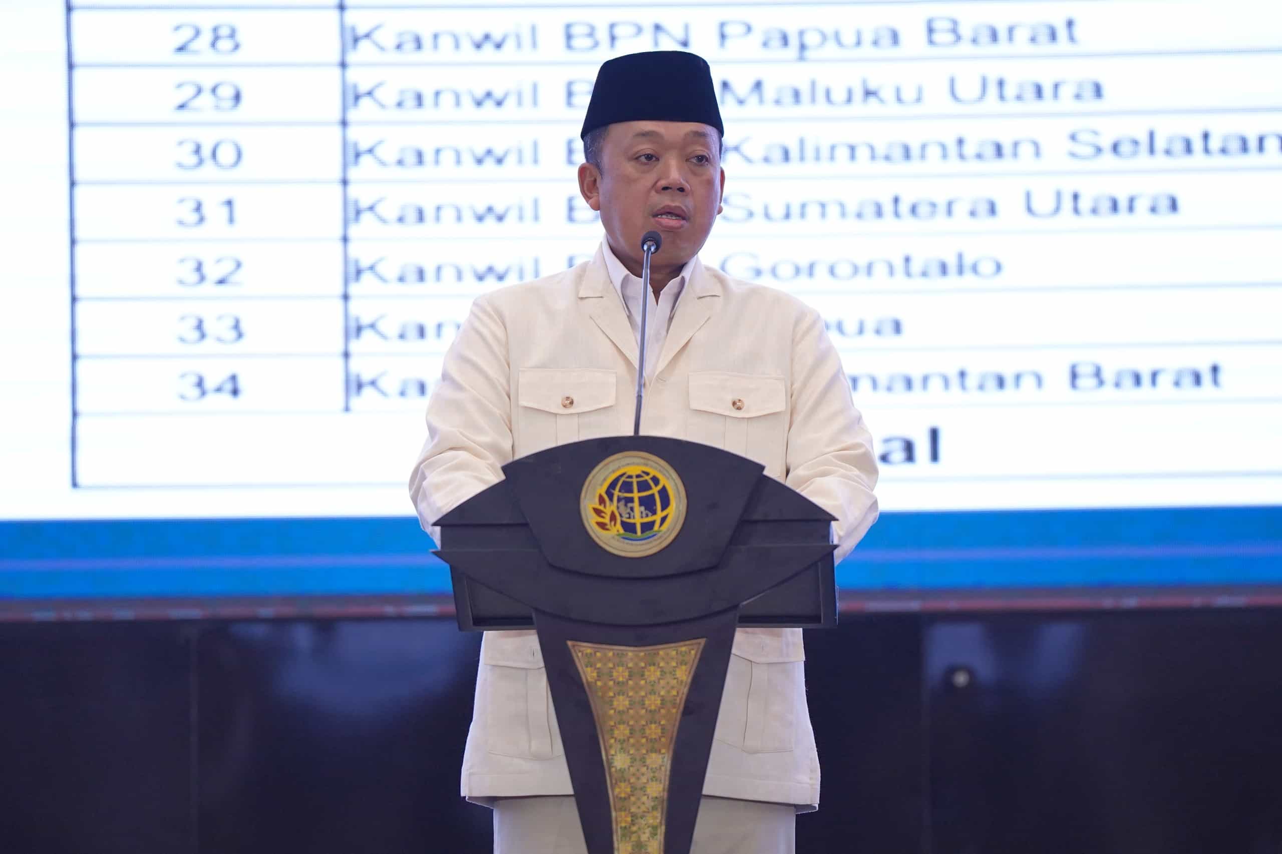 Transformasi Layanan Berintegritas Jadi Tema Rakernas Kementerian ATR/BPN 2025