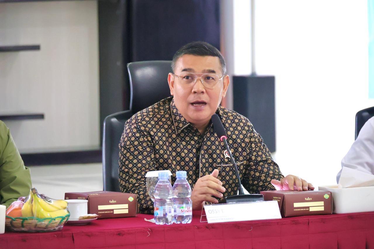 Wamen Ossy Imbau Jajaran Siapkan Layanan Pertanahan dan Tata Ruang Jelang IKN Jadi Ibu Kota Politik